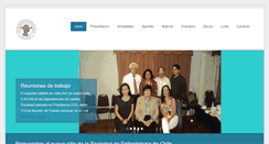 Desktop Screenshot of epilepsiadechile.com