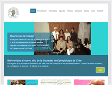 Tablet Screenshot of epilepsiadechile.com